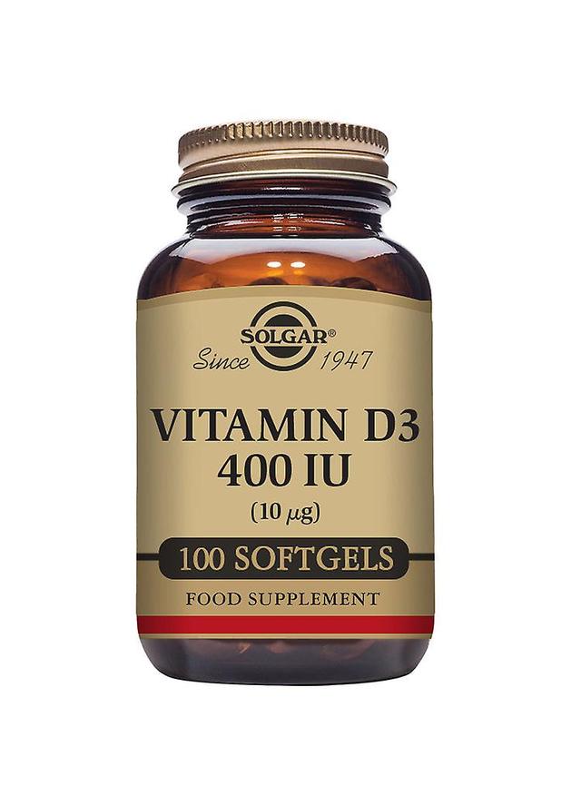 Solgar vitamín D3 400iu (10ug) 100 mäkkých gélov on Productcaster.