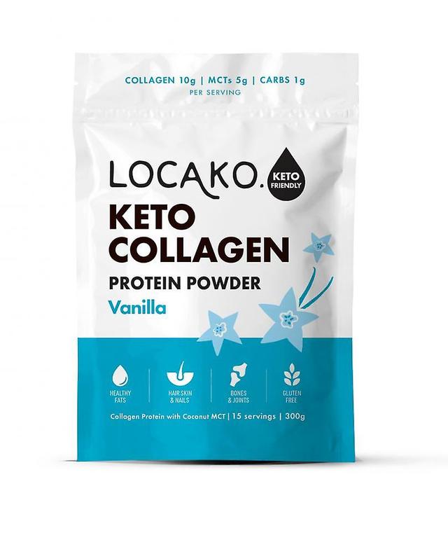 Locako keto collagen protein powder vanilla 300g on Productcaster.