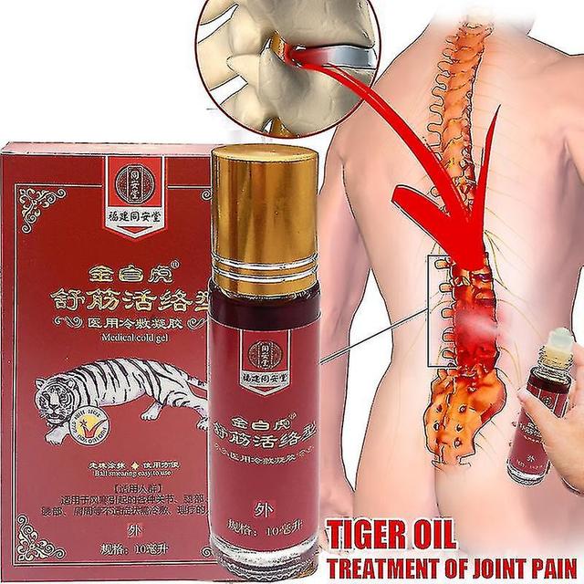 Youlaicai Schmerzlinderndes Spray Thailand Tiger Spray Öl Spray für rheumatische Arthralgie Muskelschmerzen Abbau Fettverbrennung Spray Stasis on Productcaster.