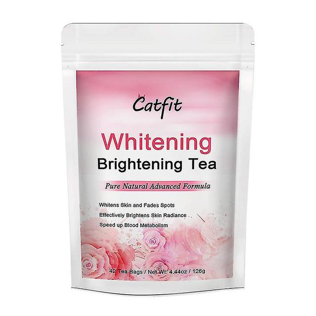 Guoguo Whitening Brightening Tea Improve Dull Skin Tone Antioxidant Beauty Detox Promote Digestion Accelerate Metabolism Product 42 days on Productcaster.