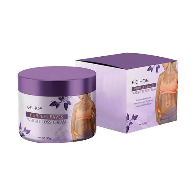 Purple Leaves Fat Burning Cream, Shaping Cellulite Burning Cream, Slimming Fat Burning Cream For Belly Fat Burner And Tightening (1 PCS) on Productcaster.