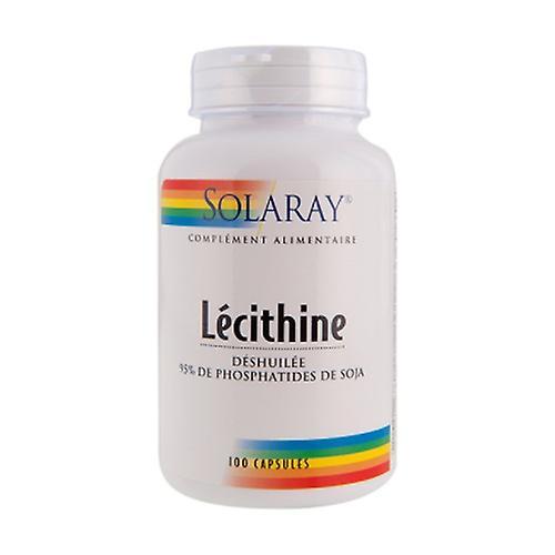 Solaray Deoiled Lecithin 100 capsules on Productcaster.