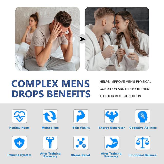 Lofs Gouttes complexes pour hommes, Gouttes complexes pour hommes de 30 ml, Supplément inhibiteur, Gouttes secrètes pour hommes forts 1PC on Productcaster.