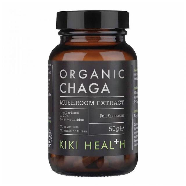 Kiki health organic chaga mushroom extract powder 50g on Productcaster.