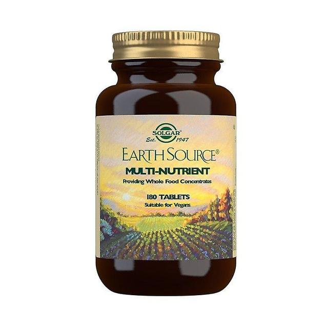 Solgar Earth Source Multi-Nutrient Tablets 180 (12536325) on Productcaster.