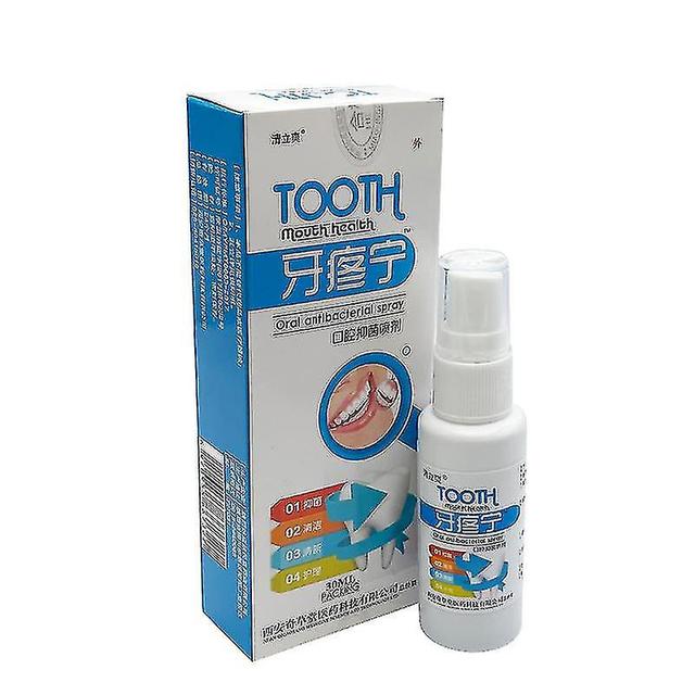 Youlaicai 20ml Treatment Toothache Spray For Bleeding Gums Oral Ulcer Remove Bad Breath Liquid Plant Extract Herbal Spray on Productcaster.