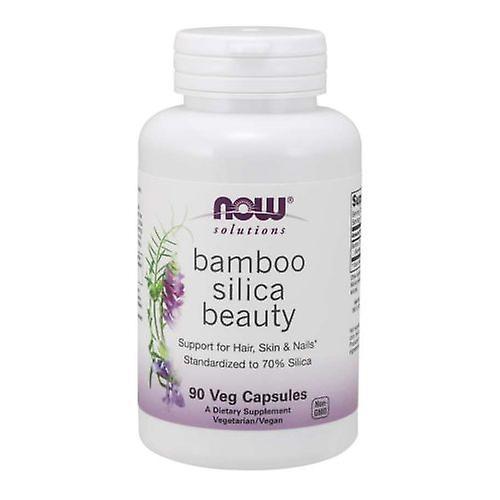 Now Foods Bamboo Silica Beauty, 90 Veg Caps (Pack of 4) on Productcaster.