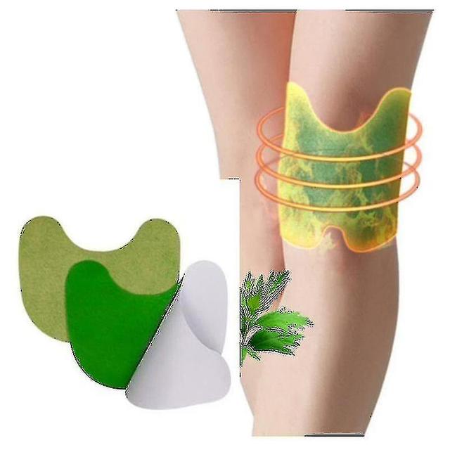 24pcs Knee Joint Pain Plaster Chinese Wormwood Extract Sticker For Joint Ache Arthritis Rheumatoid P on Productcaster.