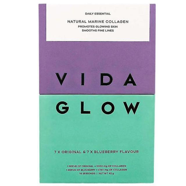 unbrand Vida Glow zmiešaný prírodný morský kolagén skúšobné balenie 14 x 3g (MCE14002) on Productcaster.