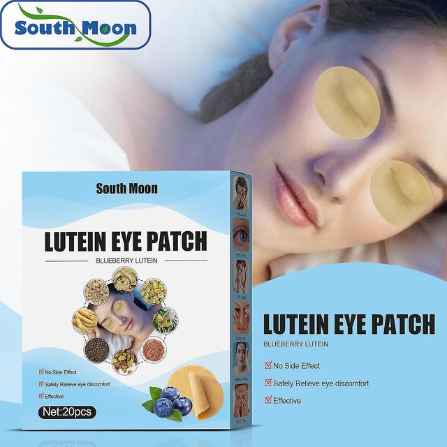 Shihaodian South Moon Blueberry Lutein Eye Patches For Visual Fatigue And Blurred Vision on Productcaster.