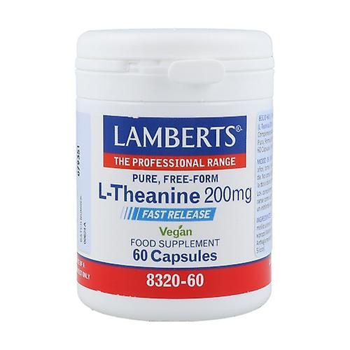 Lamberts L-Theanine 60 tablets of 200mg on Productcaster.