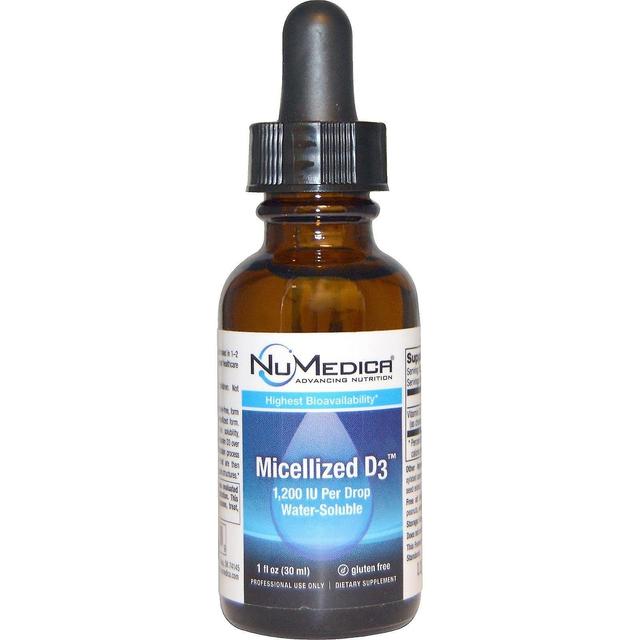 Numedica micellized d3 1200 higher potency 1 ounces on Productcaster.