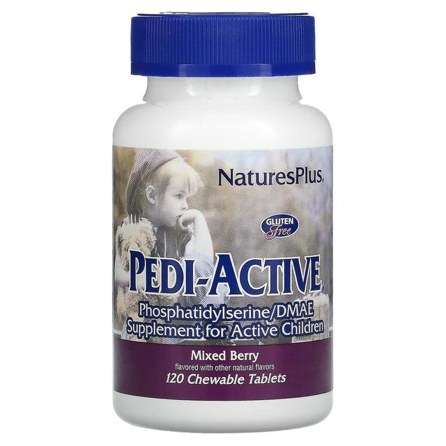 Nature's Plus NaturesPlus, Pedi-Active, Supplement for Active Children, Mixed Berry, 120 Chewable Tablets on Productcaster.