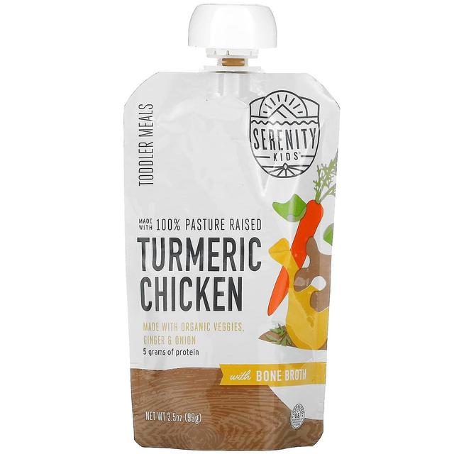 Serenity Kids, Toddler Meals, 100% Pasture Raised Turmeric Chicken with Organic Veggies, Ginger & On on Productcaster.