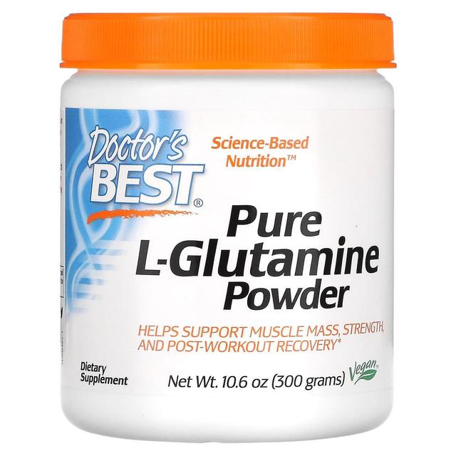 Doctor's Best, Pure L-Glutamine Powder, 10.6 oz (300 g) on Productcaster.