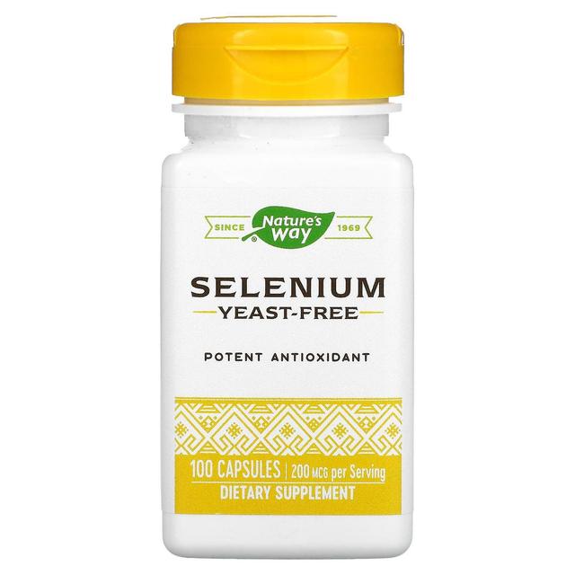 Nature's Way, Selenium, 200 mcg, 100 Capsules on Productcaster.