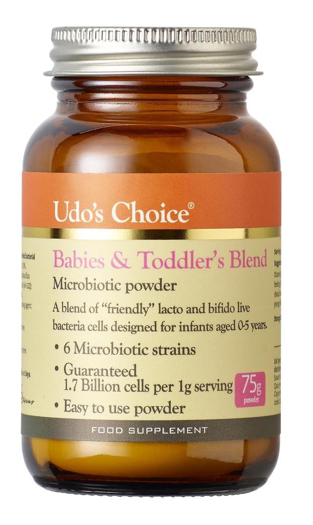 Udos Choice Infant's Blend Microbiotics -75g Powder on Productcaster.