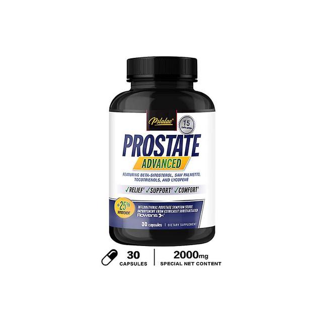 Visgaler Prostate Progress Capsules Contain Saw Palmetto To Reduce Bathroom Trips, Relieve Bladder And Urination Men's Health Supplement 30 Capsules on Productcaster.