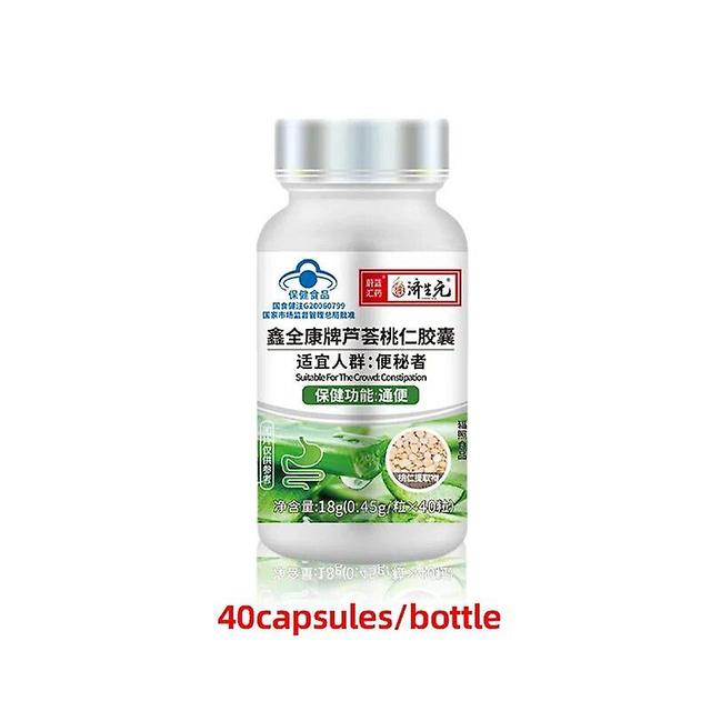 Jinzhaolai Aloe Vera Peach Kernel Extract Capsule Constipation Intestine Gut Supplements Health Food Cfda Approve 40capsules/bottle 1bottle on Productcaster.