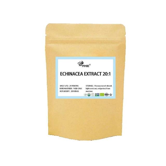 Huamade Bio Echinacea Purpurea Extrakt Echina cea purpurea, lila Sonnenhut-Extrakt-Pulver, König der Blutreinigunggut 200g (7,06 Unzen) on Productcaster.