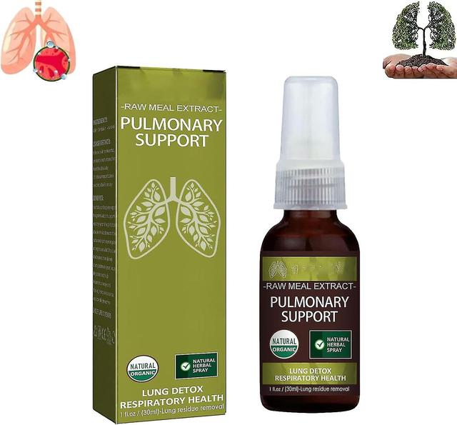 Naturlægemidler Lung Cleansing Spray, Organisk lunge sundhed supplement, respiratorisk støtte detox lungerensning tåge fremmer lunge sundhed - 30ml... on Productcaster.