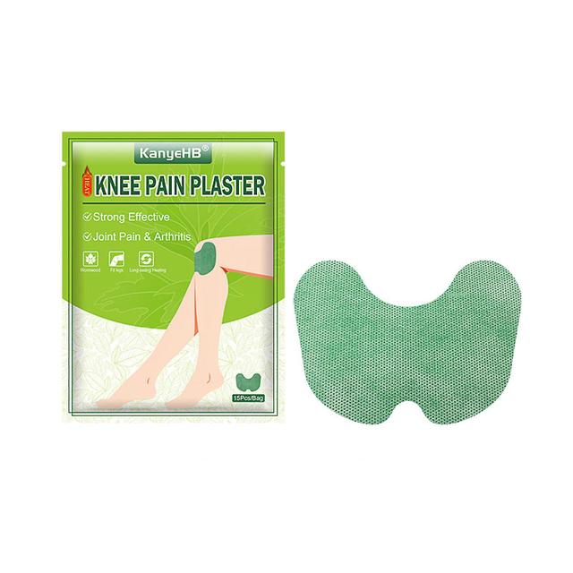 unbrand Plaster na kolano z piołunu15-częściowy imbirowy piołun Ziołowa gorączka Moxibustion Joint Care Plaster na kolano A on Productcaster.