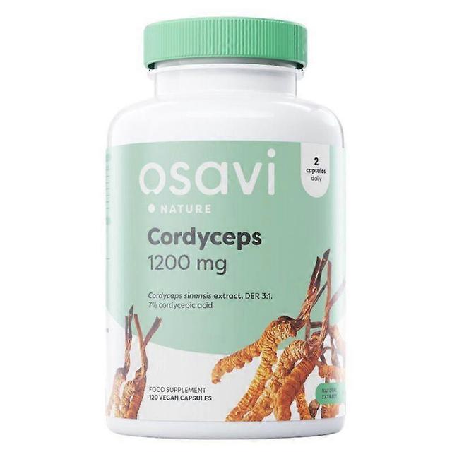 Osavi Cordyceps 1200mg Capsules 120 on Productcaster.