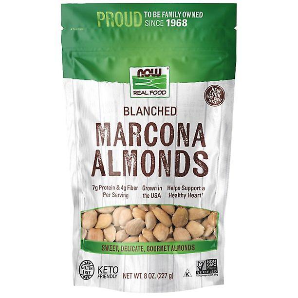 Now! Now real food - marcona almonds (blanched) - 8 oz (227 grams) by now on Productcaster.