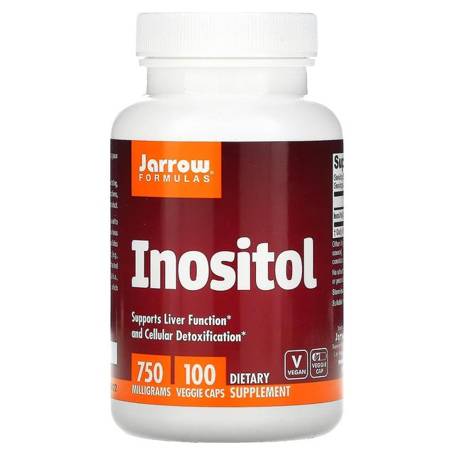 Jarrow Formulas Jarrow Kaavat, Inositol, 750 mg, 100 Kasviskorkit on Productcaster.