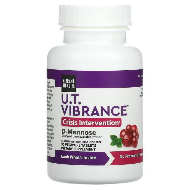 Vibrant Health Levende sundhed, U.T. Vibrance, 50 Vegipure tabletter on Productcaster.