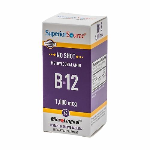 Superior Source Vynikajúci zdroj vitamín B12, 1000 mcg, 60 count (balenie po 1) on Productcaster.