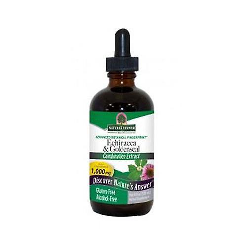 Nature's Answer Echinacea-Goldenseal, SIN ALCOHOL, 4 OZ (Pack de 1) on Productcaster.