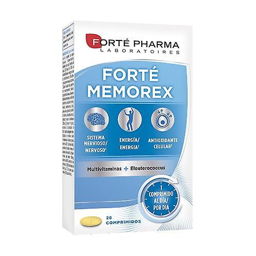 Forté Pharma Forté Memorex 28 tablets on Productcaster.