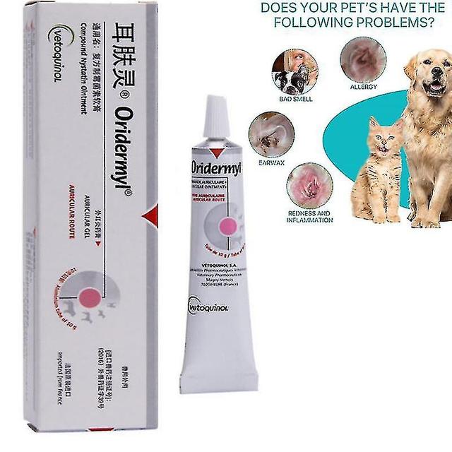 Ear Skin Ling Genuine Dog And Cat Fungus Ear Itching Ear Odor 10g 3-1 on Productcaster.