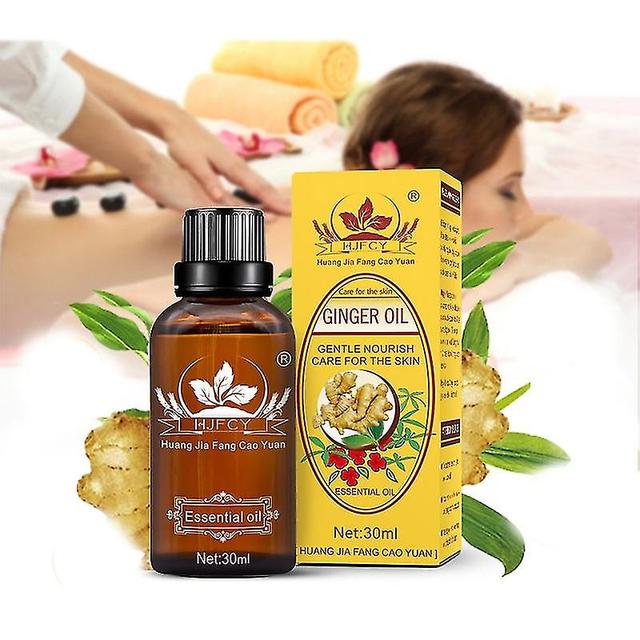 30ml Natural Raw Ginger Oil To Promote Metabolism Anti Aging Essential on Productcaster.