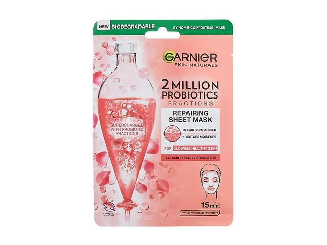 Garnier - Skin Naturals 2 Million Probiotics Repairing Sheet Mask - For Women, 1 pc on Productcaster.