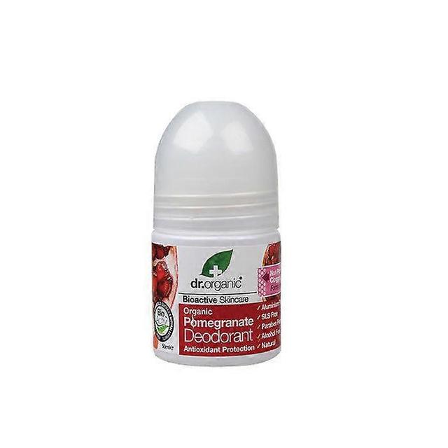 Dr organic pomegranate deodorant roll on 50ml on Productcaster.