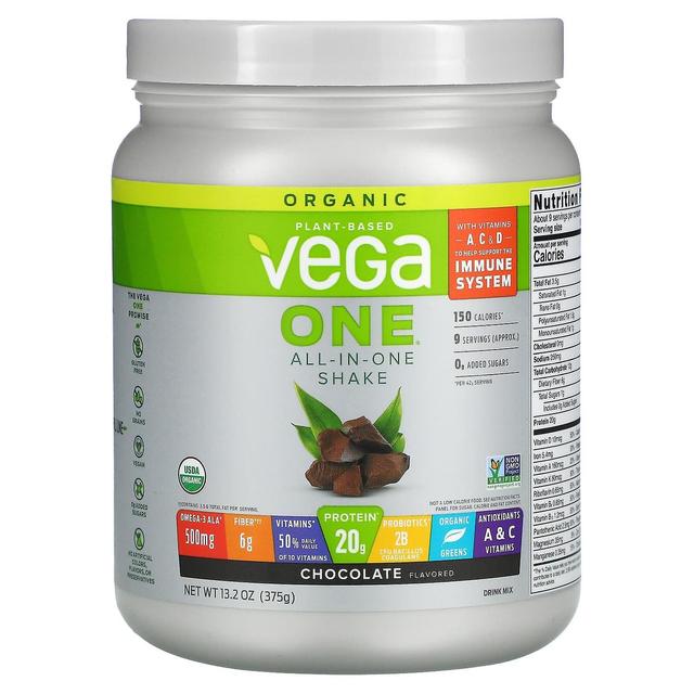 Vega, One, All-in-One Shake, Chocolate, 13.2 oz (375 g) on Productcaster.