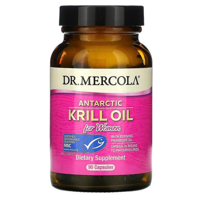 Dr. Mercola, Antarctic Krill Oil for Women, 90 Capsules on Productcaster.