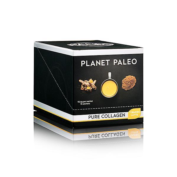 Planet paleo puhdas kollageeni kurkuma latte kotelo 15's on Productcaster.