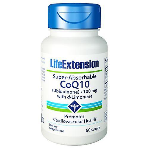 Life Extension Super Absorbable CoQ10,100 mg,60 Softgels (Pack of 4) on Productcaster.