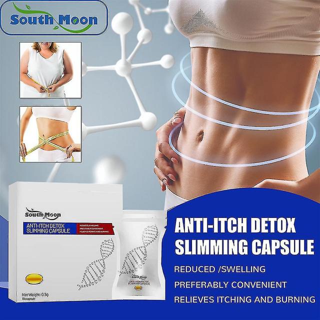 Shzev 1/2 Cajas Soothe&slim Anti-itch Detox Slimming Capsule Revert To Tight And Tender State Promote Women's Health 2Box on Productcaster.