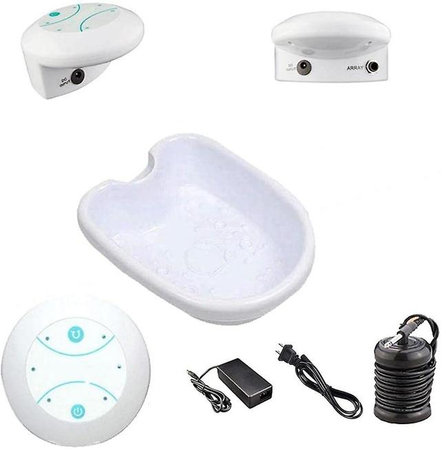 Portable Ionic Foot Bath Spa Machine, Mini Foot Soaking Basin with Negative Hydrogen Detox, Immune S on Productcaster.