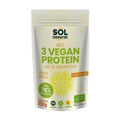 Sol Natural Vegan protein mix of Bio superfoods 250 g on Productcaster.