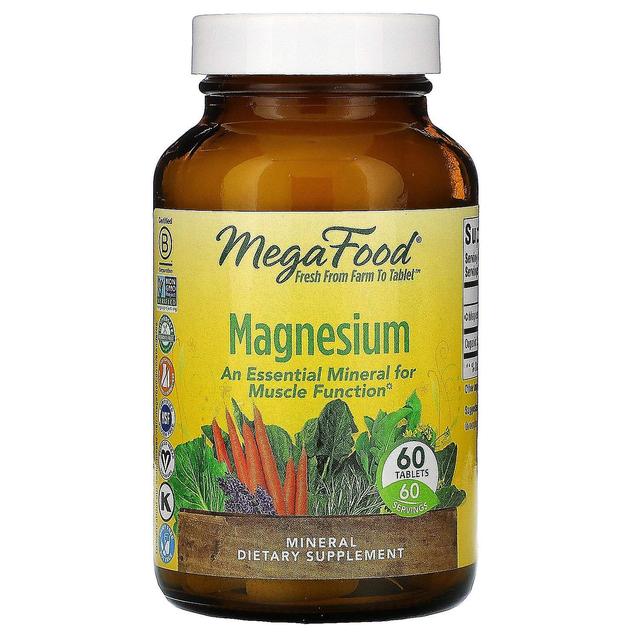 MegaFood, Magnesium, 60 Tablets on Productcaster.