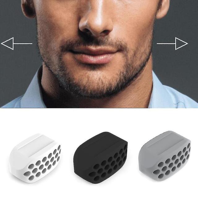 Enviado 24 horas Jaw Line Exerciser Face Muscle Toning Chew Jawline Jawzrsize Trainer Gris on Productcaster.