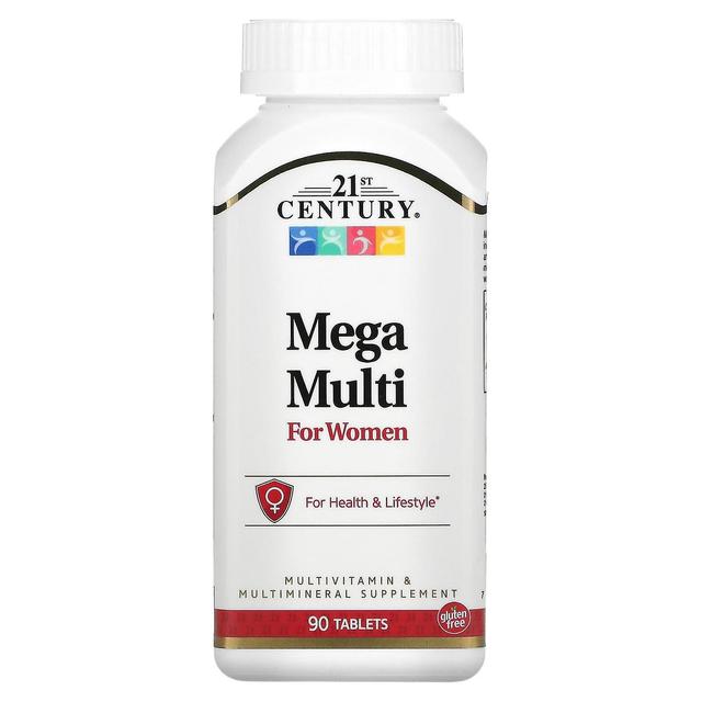 21st Century, Mega Multi for Women, 90 Tablets on Productcaster.