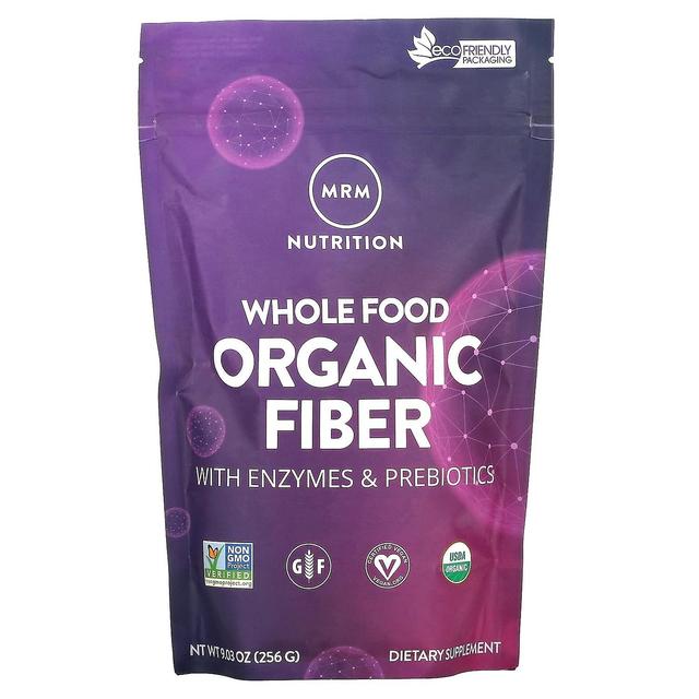 MRM Nutrition, Hela maten, Organisk fiber med enzymer och prebiotika, 9.03 oz (256 g) on Productcaster.