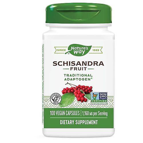 Nature's Way Schizandra with Fruit, 100 Caps (Pack of 3) on Productcaster.