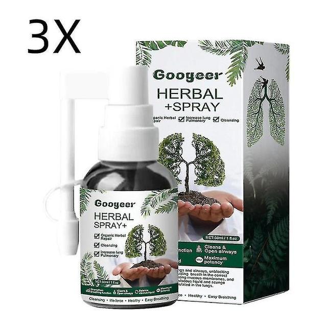 3x Respinature Herbal Lung Cleanse Nebel - kraftvolle Lungenunterstützung, pflanzliche Pflegeessenz on Productcaster.